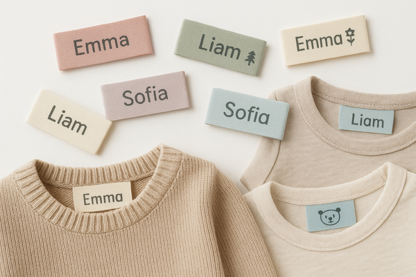 kan du göra namnlapparna i dova pastellfärger istället?